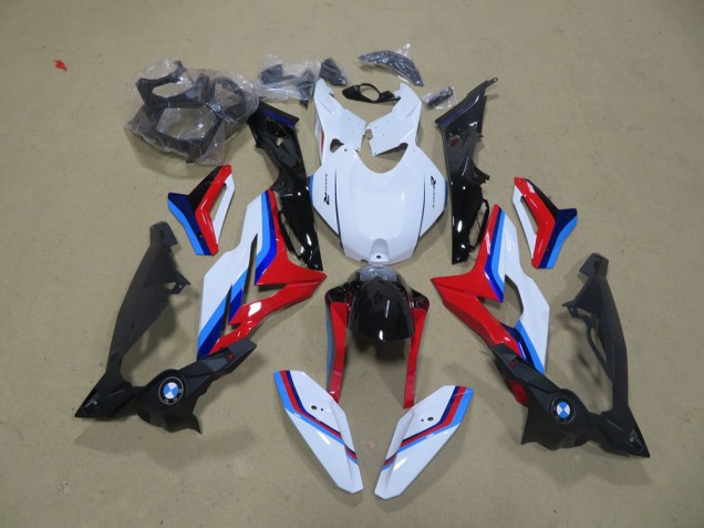 Carénage Moto BMW S1000R 2017-2018 - Blanc Bleu Rouge Noir Carénage Moto BMW S1000R 2017-2018 - Blanc Bleu Rouge Noir