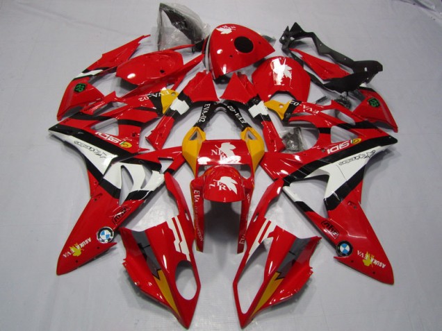 Carénage Moto BMW S1000RR 2009-2014 - Rouge Blanc Carénage Moto BMW S1000RR 2009-2014 - Rouge Blanc