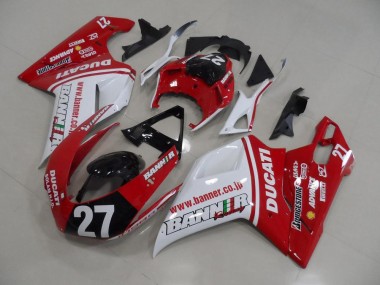 Carénage Moto Ducati 848 1098 1198 2007-2014 - Bannière 27