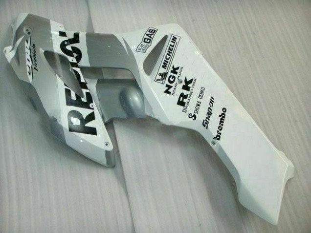 Carénage Moto Honda CBR 1000 RR 2004-2005 - Argent Blanc Repsol