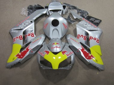 Carénage Moto Honda CBR 1000 RR 2004-2005 - Argent Red Bull
