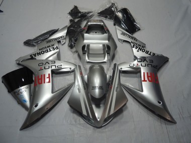 Carénage Moto Honda CBR 1000 RR 2004-2005 - Argent Rouge Fiat