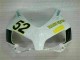 Carénage Moto Honda CBR 1000 RR 2004-2005 - Blanc Vert Hannspree 52 Carénage Moto Honda CBR 1000 RR 2004-2005 - Blanc Vert Hannspree 52