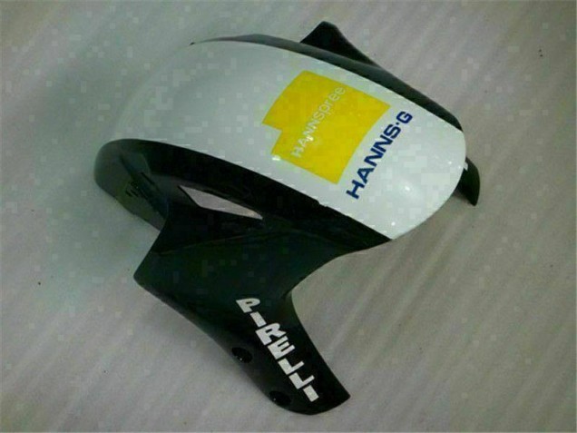 Carénage Moto Honda CBR 1000 RR 2004-2005 - Blanc Vert Hannspree 52 Carénage Moto Honda CBR 1000 RR 2004-2005 - Blanc Vert Hannspree 52