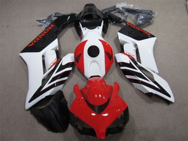 Carénage Moto Honda CBR 1000 RR 2004-2005 - Noir Rouge Blanc Carénage Moto Honda CBR 1000 RR 2004-2005 - Noir Rouge Blanc