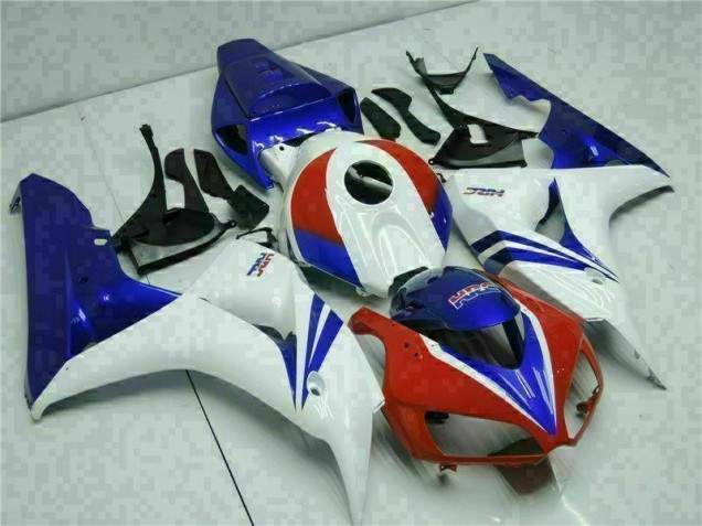 Carénage Moto Honda CBR 1000 RR 2006-2007 - Bleu Blanc Carénage Moto Honda CBR 1000 RR 2006-2007 - Bleu Blanc