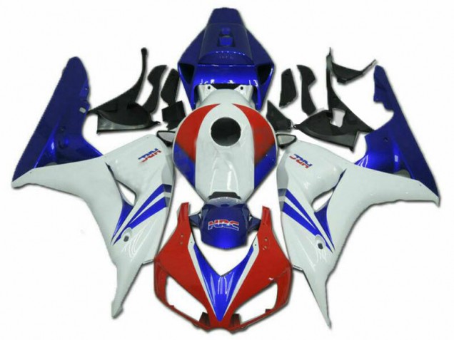 Carénage Moto Honda CBR 1000 RR 2006-2007 - Bleu Blanc Carénage Moto Honda CBR 1000 RR 2006-2007 - Bleu Blanc