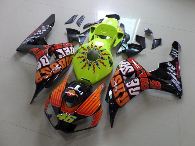 Carénage Moto Honda CBR 1000 RR 2006-2007 - Fluro Rossi