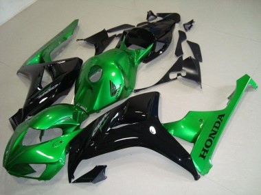 Carénage Moto Honda CBR 1000 RR 2006-2007 - Noir Vert