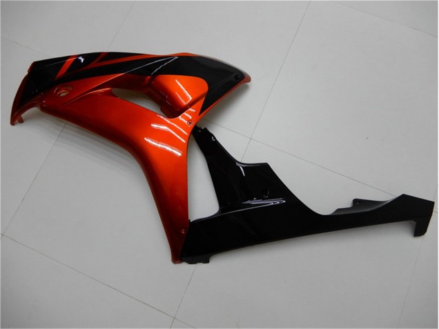 Carénage Moto Honda CBR 1000 RR 2006-2007 - Orange Noir