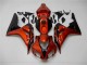 Carénage Moto Honda CBR 1000 RR 2006-2007 - Orange Noir