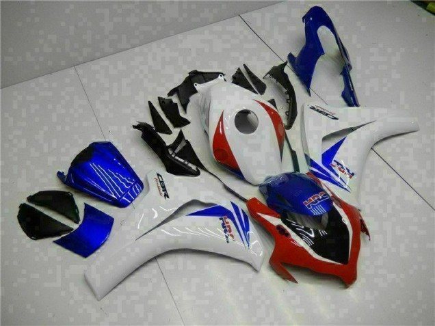 Carénage Moto Honda CBR 1000 RR 2008-2011 - Blanc Bleu Carénage Moto Honda CBR 1000 RR 2008-2011 - Blanc Bleu