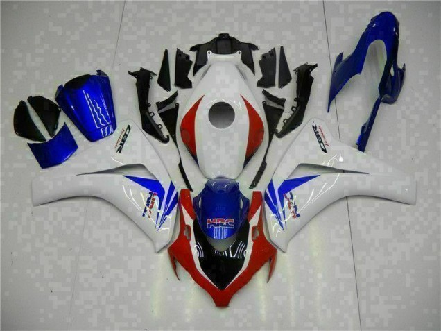 Carénage Moto Honda CBR 1000 RR 2008-2011 - Blanc Bleu Carénage Moto Honda CBR 1000 RR 2008-2011 - Blanc Bleu