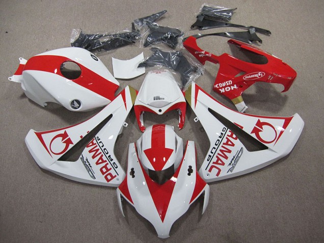 Carénage Moto Honda CBR 1000 RR 2008-2011 - Blanc Rouge PRAMAC Carénage Moto Honda CBR 1000 RR 2008-2011 - Blanc Rouge PRAMAC