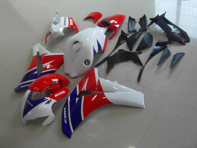 Carénage Moto Honda CBR 1000 RR 2008-2011 - Rouge Blanc Bleu Motul