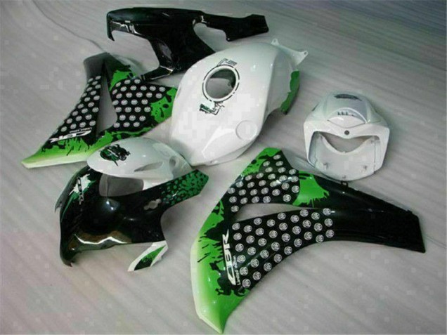 Carénage Moto Honda CBR 1000 RR 2008-2011 - Vert Blanc Carénage Moto Honda CBR 1000 RR 2008-2011 - Vert Blanc