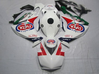 Carénage Moto Honda CBR 1000 RR 2012-2016 - Rouge Blanc PATA
