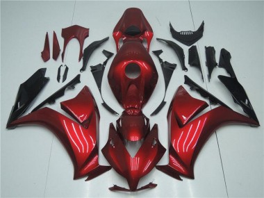 Carénage Moto Honda CBR 1000 RR 2012-2016 - Rouge Noir