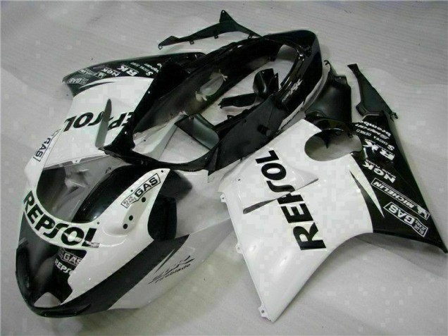 Carénage Moto Honda CBR 1100 XX 1996-2007 - Blanc Noir Repsol Carénage Moto Honda CBR 1100 XX 1996-2007 - Blanc Noir Repsol