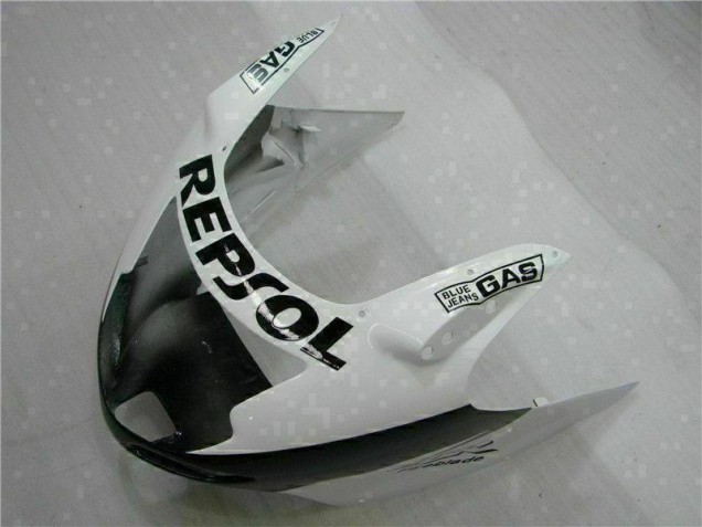 Carénage Moto Honda CBR 1100 XX 1996-2007 - Blanc Noir Repsol Carénage Moto Honda CBR 1100 XX 1996-2007 - Blanc Noir Repsol