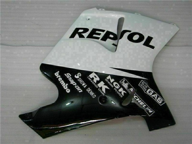 Carénage Moto Honda CBR 1100 XX 1996-2007 - Blanc Noir Repsol Carénage Moto Honda CBR 1100 XX 1996-2007 - Blanc Noir Repsol