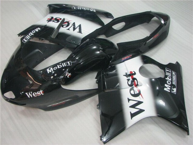 Carénage Moto Honda CBR 1100 XX 1996-2007 - Noir Blanc West Carénage Moto Honda CBR 1100 XX 1996-2007 - Noir Blanc West