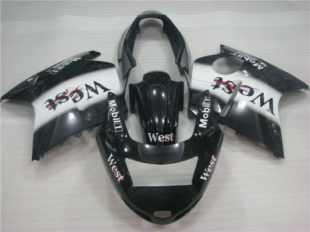 Carénage Moto Honda CBR 1100 XX 1996-2007 - Noir Blanc West Carénage Moto Honda CBR 1100 XX 1996-2007 - Noir Blanc West