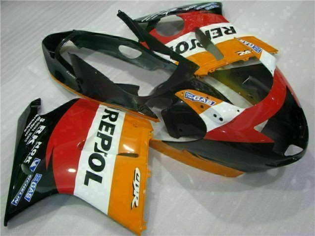 Carénage Moto Honda CBR 1100 XX 1996-2007 - Orange Repsol Carénage Moto Honda CBR 1100 XX 1996-2007 - Orange Repsol