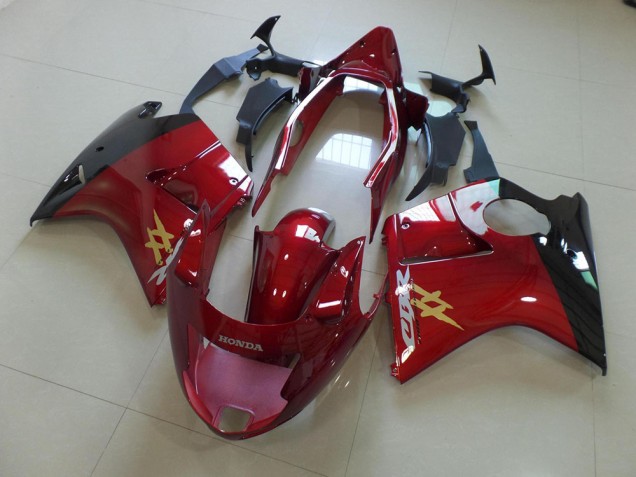 Carénage Moto Honda CBR 1100 XX 1996-2007 - Rouge Bonbon Noir Style OEM Carénage Moto Honda CBR 1100 XX 1996-2007 - Rouge Bonbon Noir Style OEM