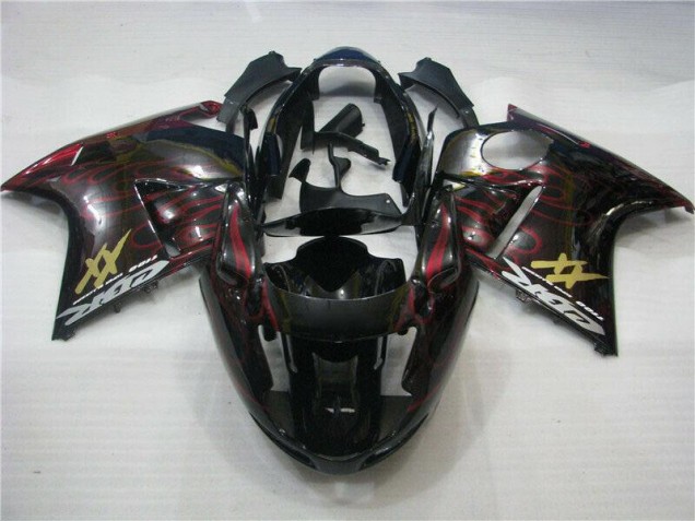Carénage Moto Honda CBR 1100 XX 1996-2007 - Rouge Flamme Carénage Moto Honda CBR 1100 XX 1996-2007 - Rouge Flamme
