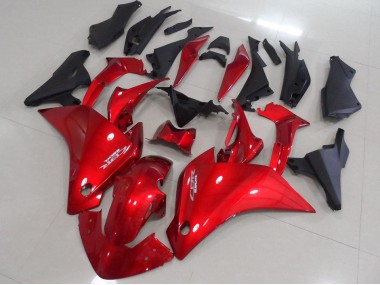 Carénage Moto Honda CBR 250 RR 2011-2013 - Rouge Noir Mat