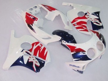 Carénage Moto Honda CBR 250 RR MC19 1988-1989 - Rouge et Bleu