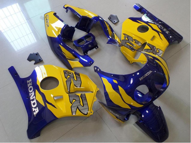 Carénage Moto Honda CBR 250 RR MC22 1991-1998 - Bleu Jaune