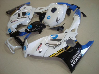 Carénage Moto Honda CBR 600 F3 1995-1998 - Blanc Bleu Konica Minolta