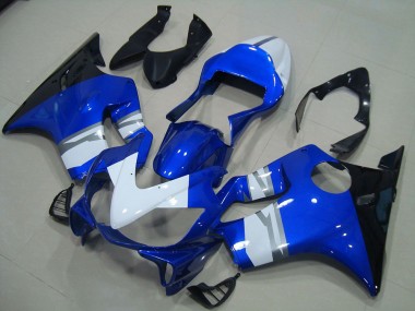 Carénage Moto Honda CBR 600 F4i 2001-2003 - Blanc Bleu Noir