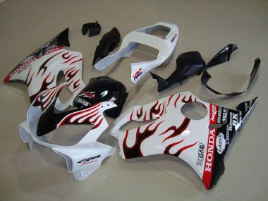 Carénage Moto Honda CBR 600 F4i 2001-2003 - Blanc Flamme