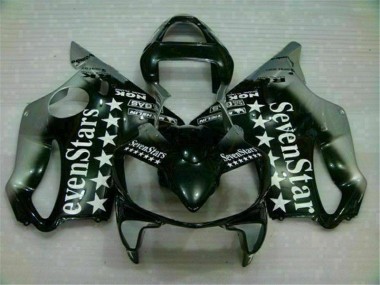 Carénage Moto Honda CBR 600 F4i 2001-2003 - Noir Argent SevenStarss