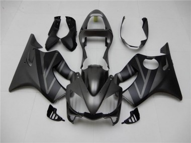 Carénage Moto Honda CBR 600 F4i 2001-2003 - Noir Mat Gris
