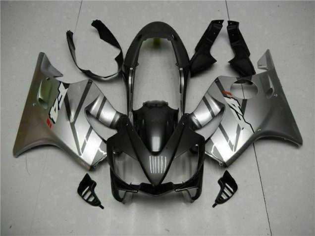 Carénage Moto Honda CBR 600 F4i 2004-2007 - Argent Noir Carénage Moto Honda CBR 600 F4i 2004-2007 - Argent Noir
