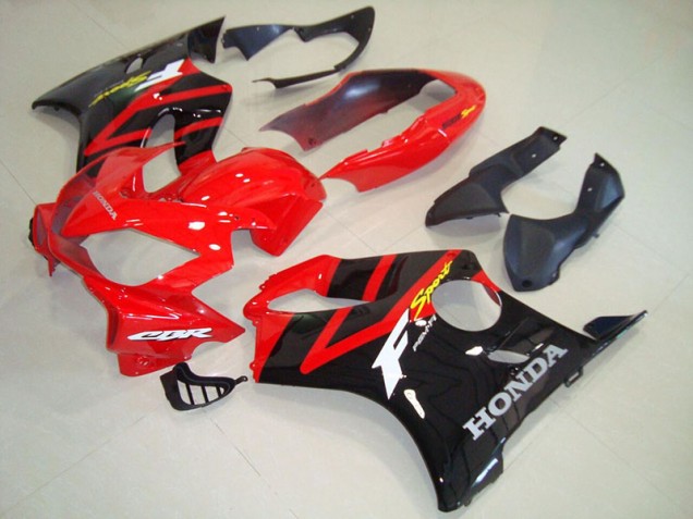 Carénage Moto Honda CBR 600 F4i 2004-2007 - Noir Rouge Carénage Moto Honda CBR 600 F4i 2004-2007 - Noir Rouge