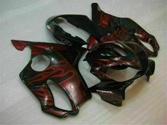 Carénage Moto Honda CBR 600 F4i 2004-2007 - Rouge Flamme Carénage Moto Honda CBR 600 F4i 2004-2007 - Rouge Flamme