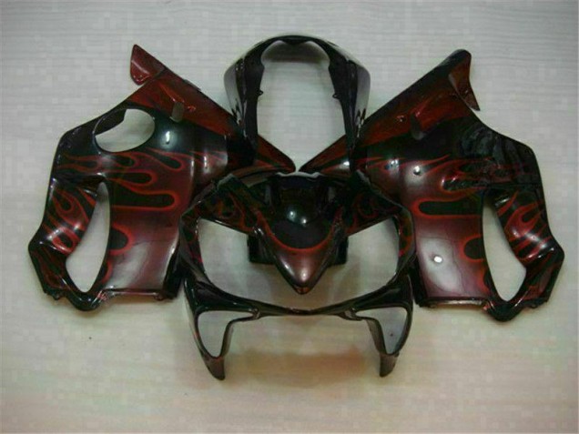 Carénage Moto Honda CBR 600 F4i 2004-2007 - Rouge Flamme Carénage Moto Honda CBR 600 F4i 2004-2007 - Rouge Flamme