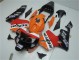 Carénage Moto Honda CBR 600 RR 2003-2004 - Orange Rouge Noir Repsol Carénage Moto Honda CBR 600 RR 2003-2004 - Orange Rouge Noir Repsol