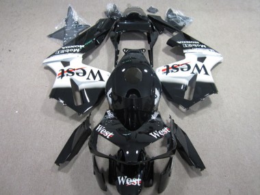 Carénage Moto Honda CBR 600 RR 2003-2004 - West Blanc Noir
