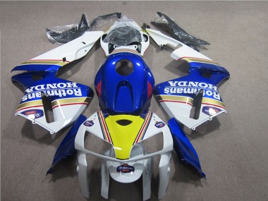 Carénage Moto Honda CBR 600 RR 2005-2006 - Bleu Blanc Rothmans