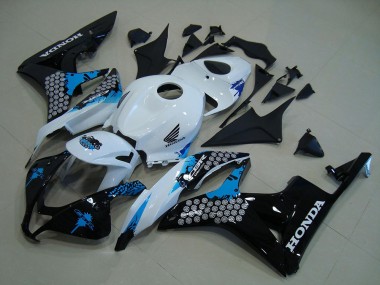 Carénage Moto Honda CBR 600 RR 2007-2008 - Blanc Noir Bleu