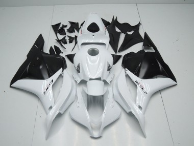 Carénage Moto Honda CBR 600 RR 2009-2012 - Blanc Noir Mat