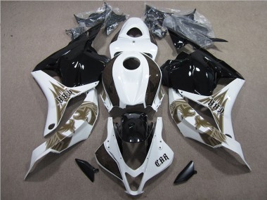 Carénage Moto Honda CBR 600 RR 2009-2012 - Noir Blanc