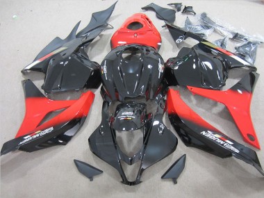 Carénage Moto Honda CBR 600 RR 2009-2012 - Noir Rouge