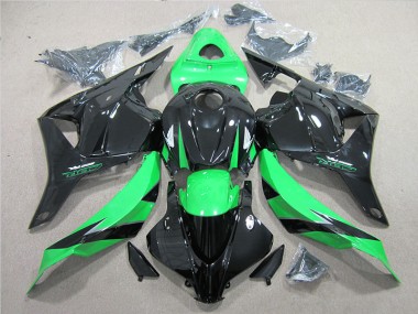 Carénage Moto Honda CBR 600 RR 2009-2012 - Noir Vert